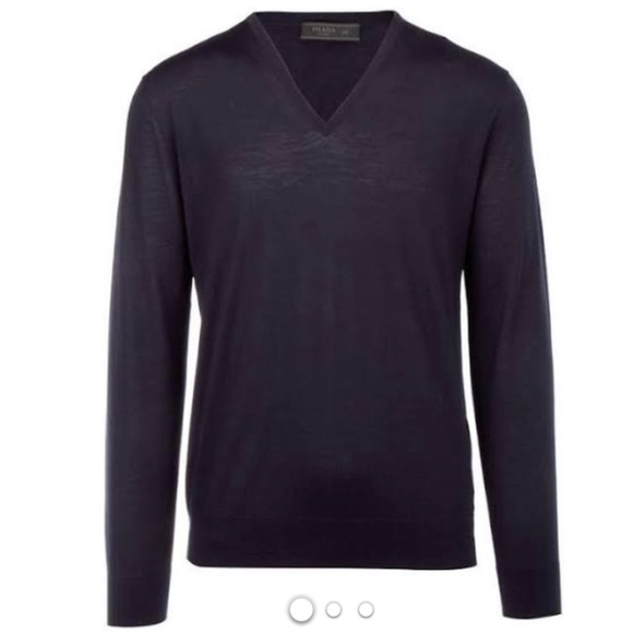 Prada V-Neck Sweater - Picture 2 of 10
